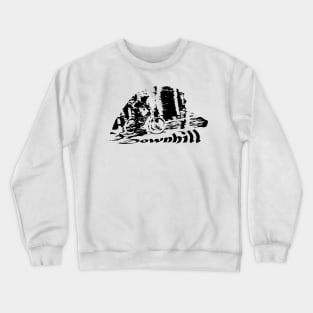 mtb downhill Crewneck Sweatshirt